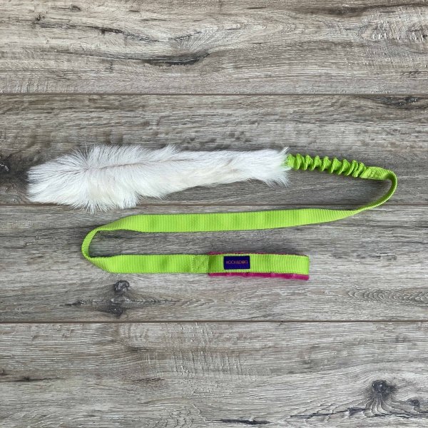 Szarpak Rock &amp; Dog LONG CLASSIC STRONG KOZA zielony
