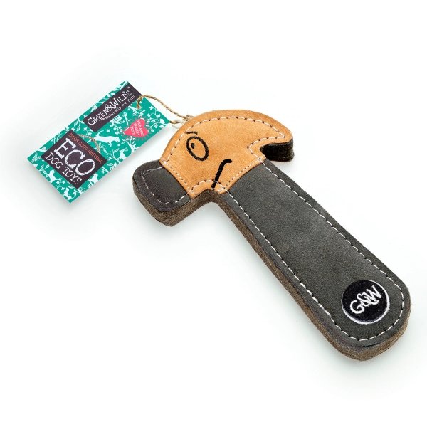 GREEN & WILD'S Hugo the Hammer (Młotek) zabawka ekologiczna dla psa