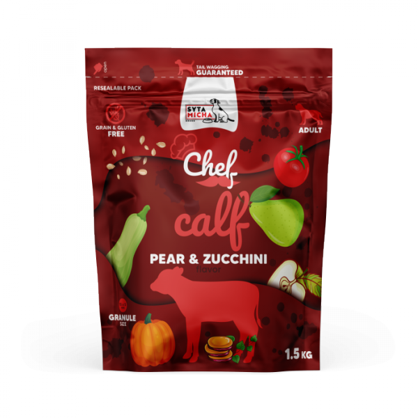 Syta Micha Karma sucha CHEF Cielecina 1,5kg