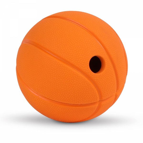 Brightkins Zabawka na przysmaki Basketball Treat Dispenser PIŁKA DO KOSZYKÓWKI 