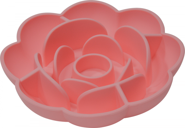 Jack & Vanilla Miska spowalniająca jedzenie RÓŻA różowa dla psa i kota