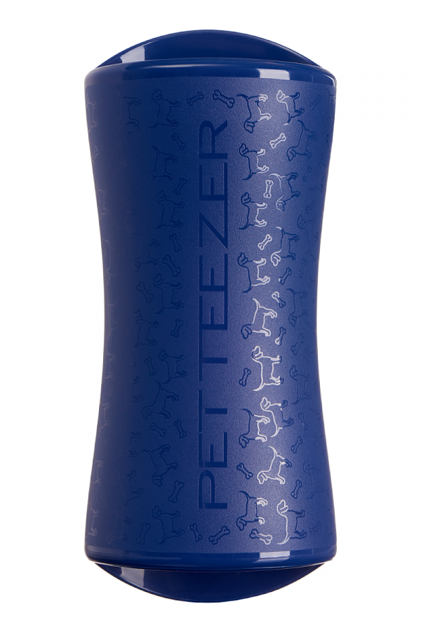 PET TEEZER szczotka do rozplątywania i pielęgnacji sierści rozmiar L pomarańczowo-granatowa