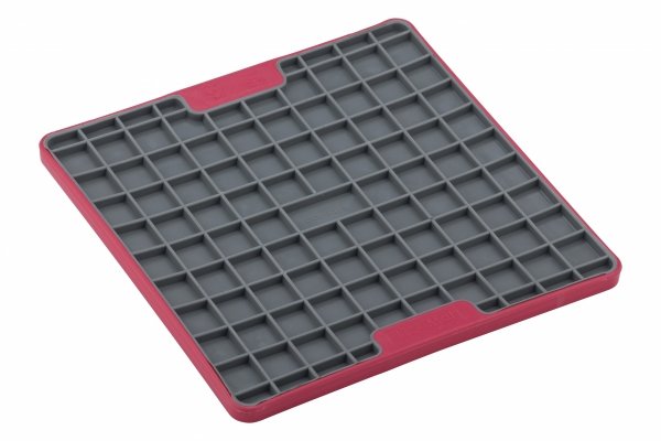 Mata LickiMat® Tuff™ Playdate™ czerwona
