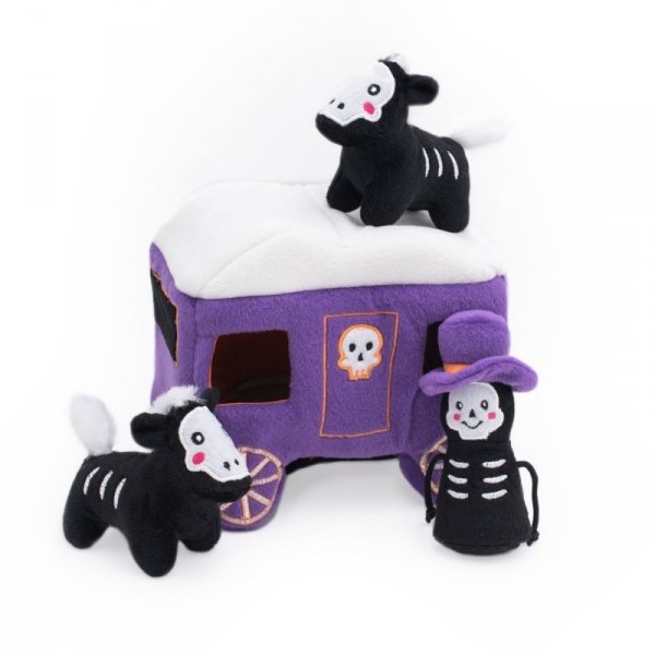 ZippyPaws pluszowa norka HALLOWEEN KAROCA
