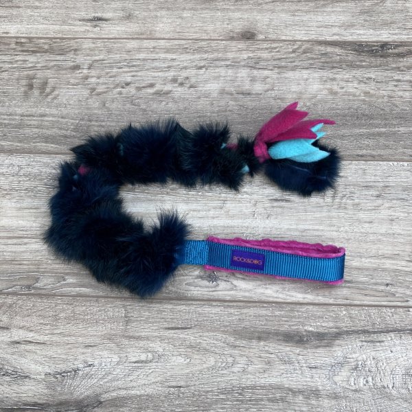 Szarpak Rock &amp; Dog TWIST KRÓLIK turkusowy