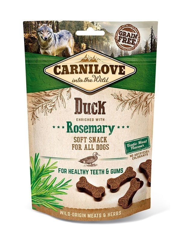 CARNILOVE Soft Snack Duck &amp; Rosemary 200g