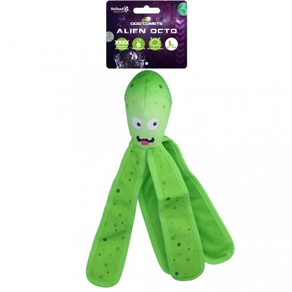 Dog Comets Alien Octo L zielony