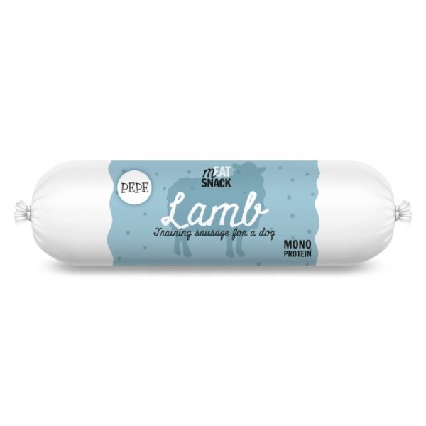 Paka Zwierzaka Kiełbaska PEPE Lamb Jagnięcina 200g