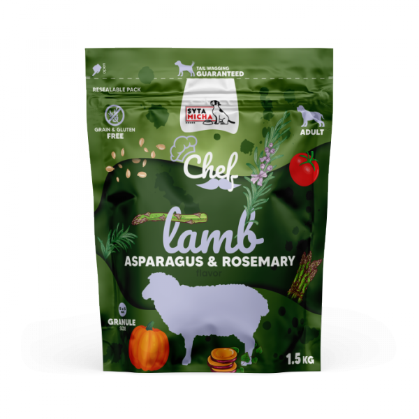 Syta Micha Karma sucha CHEF Jagniecina 1,5kg