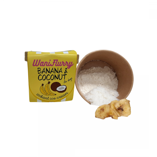 Waniyanpi LODY instant Waniflurry BANAN &amp; KOKOS 70g