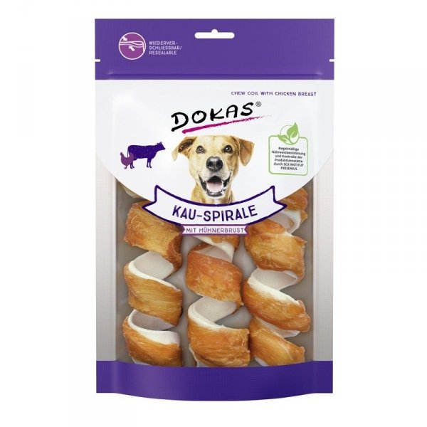 DOKAS Spirala Kurczak 3 szt. / 110g