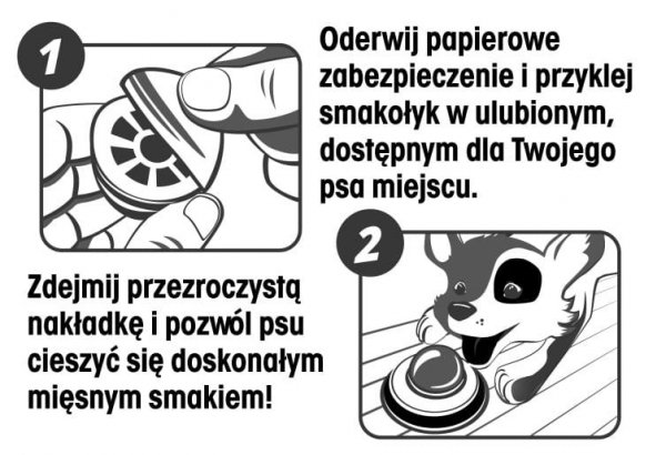 SLOW DOG Lizak z kurczaka z prebiotykiem i aminokwasami - mały
