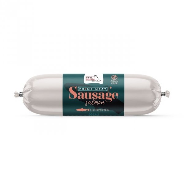 Syta Micha Prime Meat Sausage Łosoś 80g