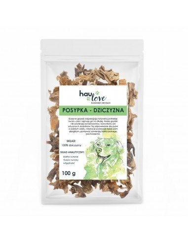 HAULOVE Posypka - dziczyzna 100g