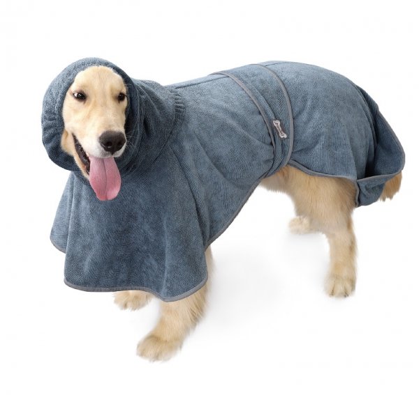 Ręcznik - szlafrok dla psa M