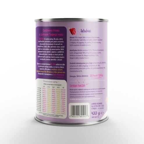 Mr. Bro Indyk z Jagodami dla Szczeniąt 400g