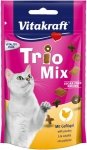 Vitakraft 8165 TRIO MIX Drób 60g przysmak d/ kota