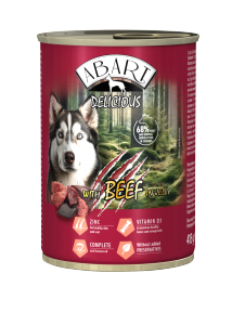 Abart Delicious Puszka dla psa 415g wołowina gal