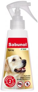 Sabunol 1414 Spray przeciw pchłom i kleszcz 100ml
