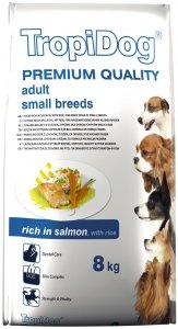 Tropidog 57127 Premium Adult S Salmon&Rice 8kg
