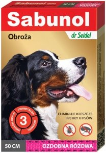 Sabunol 1322 GPI Obroża różowa 50cm