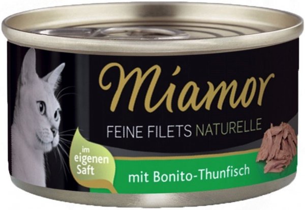 Miamor 75017 Filets Naturelle Tuńczyk Bonito 80g