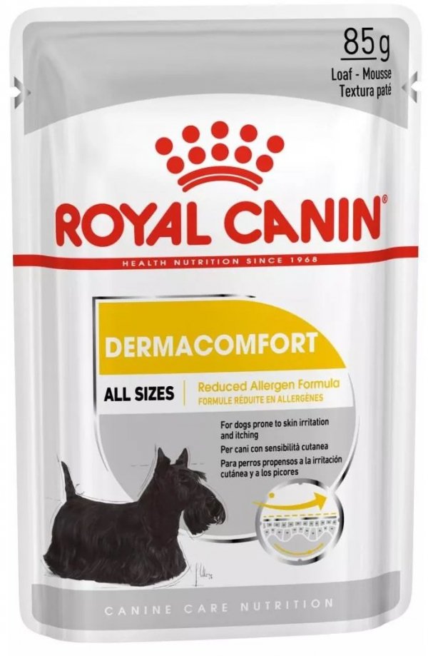 Royal 270360 CCN Dog Dermacomfort pasztet sasz 85g