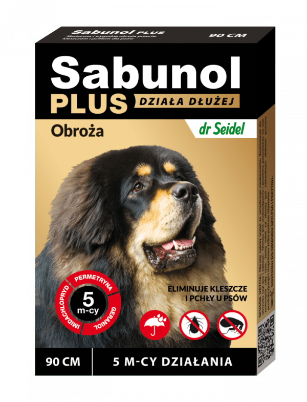 Sabunol 1544 Obroża Plus dla psa 90cm