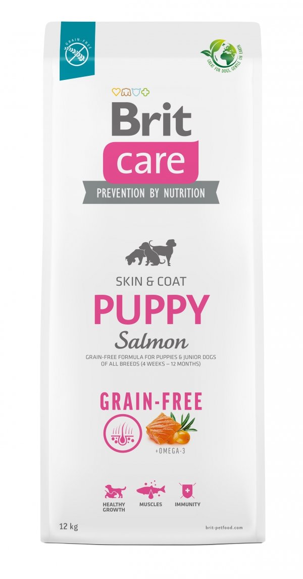 Brit Care N Puppy Grain Free Salmon 12kg