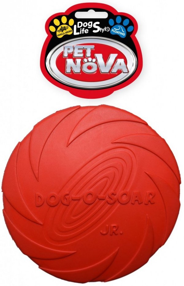 Pet Nova 3004 Dysk gumowy 15cm czerwony