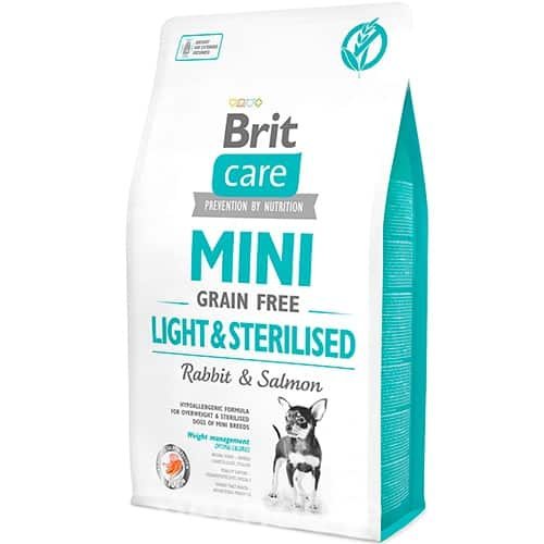 Brit Care Mini Grain Free Light Sterilised 2kg