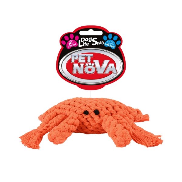 Pet Nova 4636 Zabawka sznurowa krab