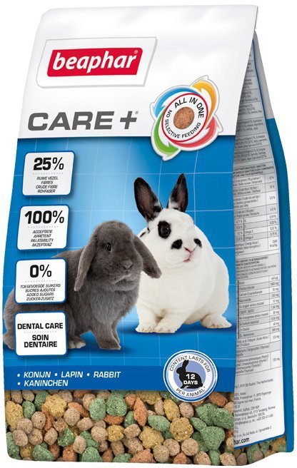 Beaphar 18424 Care+ Rabbit 250g-dla królików