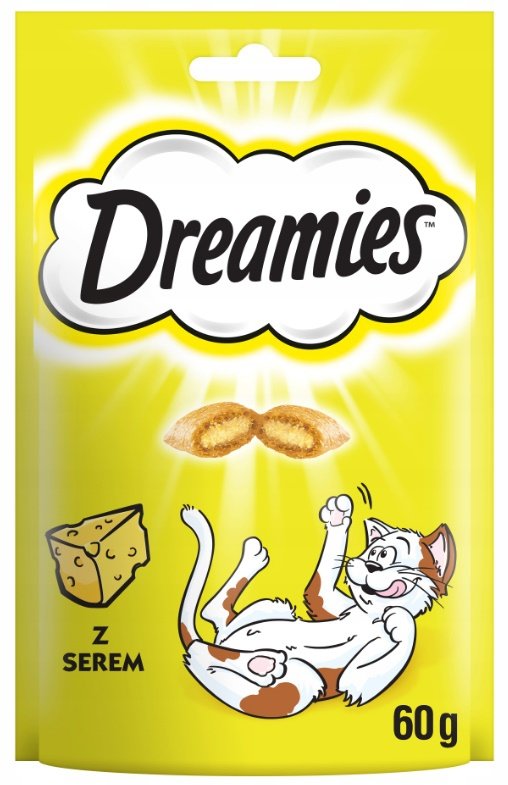Dreamies 7986 Przysmak dla kota 60gr z serem
