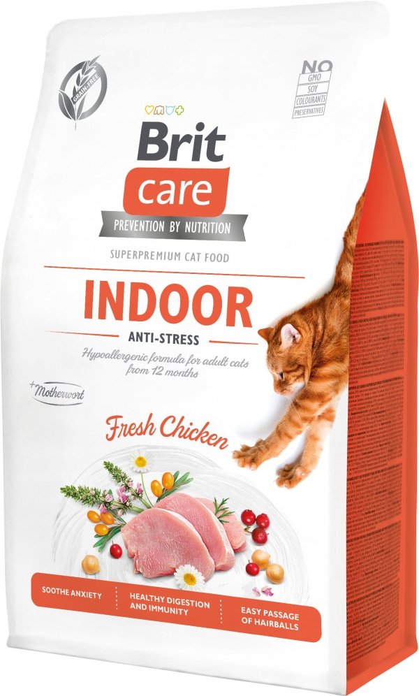 Brit Care Cat Grain Free Indoor 2kg