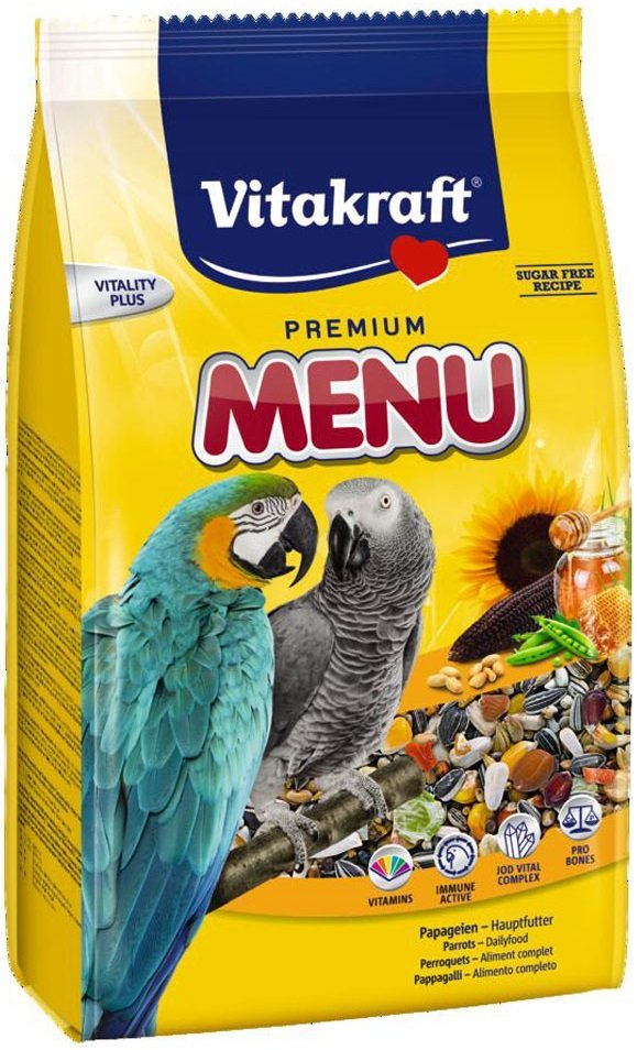 Vitakraft 6018 Menu 1kg- Karma dla Ary Miodowa
