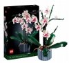 Zestaw Prezent Klocki LEGO ICONS 10311 Botanical Orchidea Storczyk + Torba