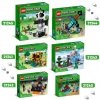 Zestaw Prezent LEGO Minecraft 21245 Rezerwat Pandy 553 Klocki 8+ Torba