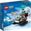 Zestaw Prezent LEGO CITY 60376 Arktyczny Skuter Śnieżny Klocki 5+ Torba