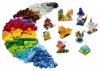 Zestaw Prezent LEGO Classic 11013 Kreatywne Przezroczyste Klocki 4+ Torba
