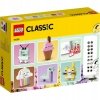 Zestaw Prezent LEGO Classic 11028 Kreatywna Zabawa Pastelowe Kolory + Torba