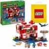 Zestaw Prezent LEGO Minecraft 21270 Dom Grzybowej Krowy Klocki 8+ Torba