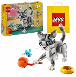Zestaw Prezent LEGO Creator 31163 Psotny Kotek 3w1 Piesek Klocki 8+ Torba
