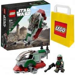 Zestaw Prezent Klocki LEGO Star Wars 75344 MikroMyśliwiec Bob Fett 6+ Torba
