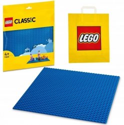 Zestaw Prezent LEGO Classic 11025 Niebieska Płytka Konstrukcyjna 4+ Torba