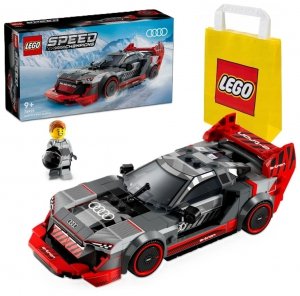 Zestaw Prezent LEGO Speed 76921 Audi S1 E-tron Quattro Klocki 9+ Torba