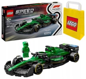 Zestaw Prezent LEGO Speed 77245 Bolid F1 Aston Martin AMR24 Klocki + Torba