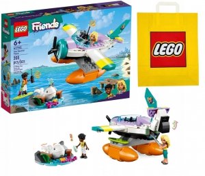 Zestaw Prezent LEGO Friends 41752 Samolot Hydroplan 203 Klocki 6+ Torba 