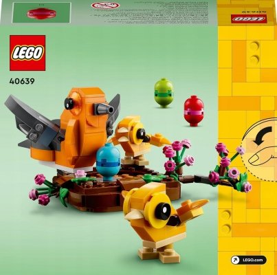Zestaw Prezent LEGO Creator 40639 PTASIE GNIAZDO 232 Klocki 9+ Torba