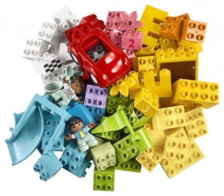 Zestaw Prezent LEGO Duplo 10914 Duże Pudełko z Klockami Deluxe BOX + Torba